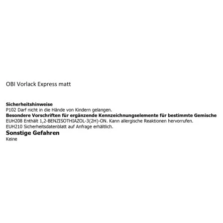 OBI Vorlack Express Weiß Matt 2,5 L 4 OBI Vorlack Express Weiß Matt 2,5 L – Bild 2