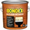 Bondex Holzlasur Für Außen Ebenholz Seidenglänzend 2,5 L -Innenfarben Verkauf 02161440965 4429 BDX HSL 1
