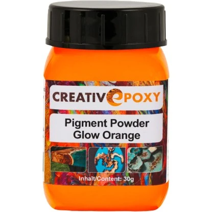 CreativEpoxy Tagesleuchtpigment Pulver 30 G Orange 3 CreativEpoxy Tagesleuchtpigment Pulver 30 G Orange