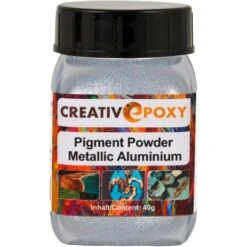 CreativEpoxy Pigment Pulver 40 G Aluminium Metallic