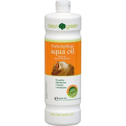 Parkettpflege Clean & Green Auqa Oil 1 L 3 Parkettpflege Clean & Green Auqa Oil 1 L