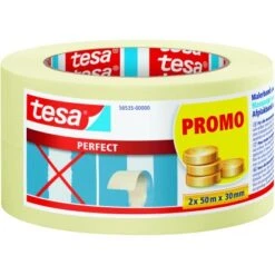 Tesa Malerband Perfect Doppelpack 2 X 50 M X 30 Mm
