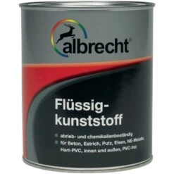 Albrecht Flüssigkunststoff Kieselgrau Seidenglänzend750 Ml