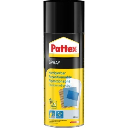 Pattex Spray Korrigierbar Transparent 400 Ml 3 Pattex Spray Korrigierbar Transparent 400 Ml