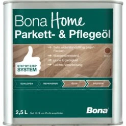 Bona Home Parkett- & Pflegeöl Braun 2,5 L