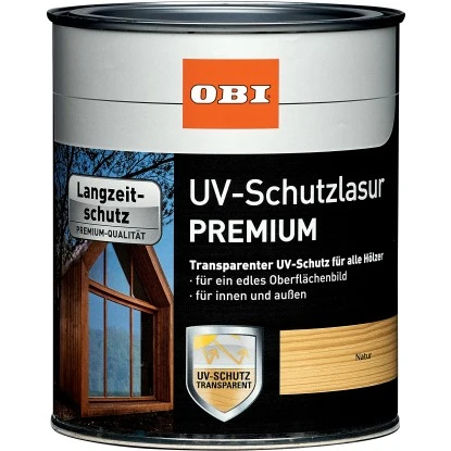 OBI UV-Schutzlasur Premium Natur 750 Ml 3 OBI UV-Schutzlasur Premium Natur 750 Ml