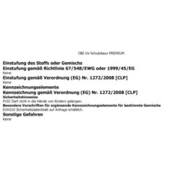 OBI UV-Schutzlasur Premium Natur 750 Ml 6 OBI UV-Schutzlasur Premium Natur 750 Ml -Innenfarben Verkauf 190534 2539 hazard