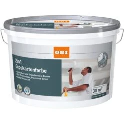 OBI 2in1 Gipskartonfarbe 5 L