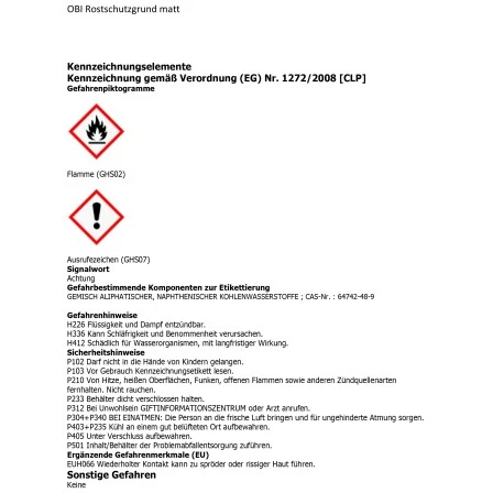 OBI Rostschutzgrund Beige Matt 2 L 4 OBI Rostschutzgrund Beige Matt 2 L – Bild 2