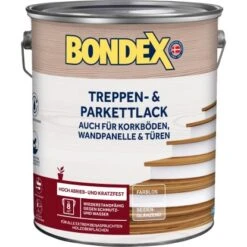 Bondex Treppen- & Parkett-Lack Farblos Seidenglänzend 5 L