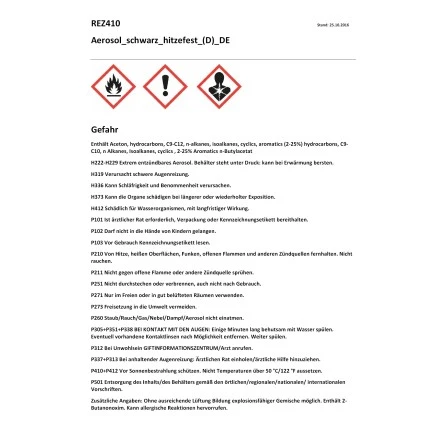 OBI Hitzefester Lack Spray Schwarz Matt 400 Ml 4 OBI Hitzefester Lack Spray Schwarz Matt 400 Ml – Bild 2