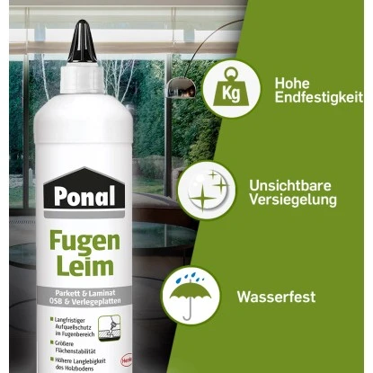 Ponal Holzleim Fugen-Leim Wasserfester Weißleim 1 Kg 6 Ponal Holzleim Fugen-Leim Wasserfester Weißleim 1 Kg – Bild 4