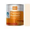 OBI Premium Buntlack Cremeweiß Hochglänzend 2,5 L -Innenfarben Verkauf 2in1 Buntlack Cremeweiss 1