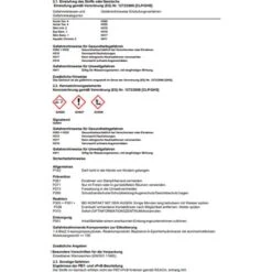 CreativEpoxy Resin 50 A+B 0,85 Kg Transparent -Innenfarben Verkauf 31396154639 2742 hazard 01