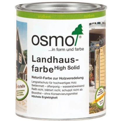 Osmo Landhausfarbe Taubenblau 750 Ml 3 Osmo Landhausfarbe Taubenblau 750 Ml