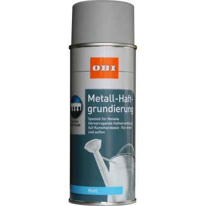 OBI Metall-Haftgrundierung Spray Grau Matt 400 Ml 3 OBI Metall-Haftgrundierung Spray Grau Matt 400 Ml
