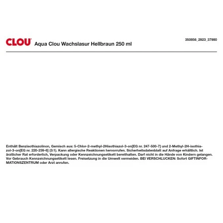 Aqua Clou Wachslasur Hellbraun 250 Ml 4 Aqua Clou Wachslasur Hellbraun 250 Ml – Bild 2