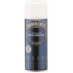 Hammerite Metall-Schutzlack Spray Schwarz Matt 400 Ml