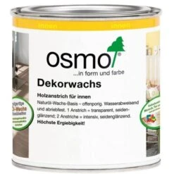Osmo Dekorwachs Intensiv Schwarz 375 Ml