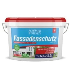 Schöner Wohnen Fassadenschutz Weiß Matt 25 L