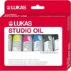 Lukas Studio Oil Ölfarben-Set Mit 6 X 20 Ml Farbtuben -Innenfarben Verkauf 4001128046853 3641 1