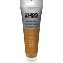 Lukas Cryl Studio Premium-Acrylfarbe 125 Ml Gold Bronze