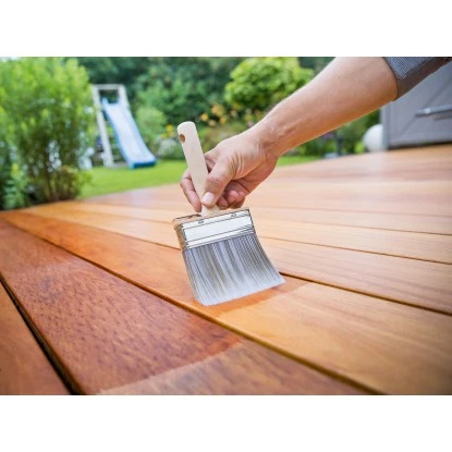 LUX Flächenstreicher Lasur 120 Mm X 30 Mm Mit Farbtank 4 LUX Flächenstreicher Lasur 120 Mm X 30 Mm Mit Farbtank – Bild 2