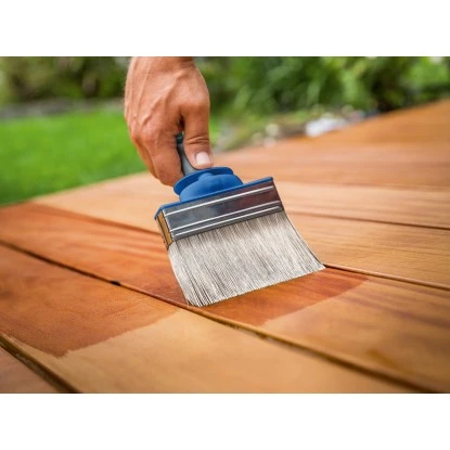 LUX-TOOLS Flächenstreicher Lasur 100 Mm X 30 Mm Mit Tank 4 LUX-TOOLS Flächenstreicher Lasur 100 Mm X 30 Mm Mit Tank – Bild 2