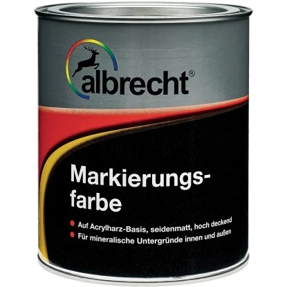 Albrecht Markierungsfarbe Weiß 2,5 L 3 Albrecht Markierungsfarbe Weiß 2,5 L