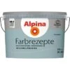 Alpina Farbrezepte Gletscherblau Seidenglänzend 2,5 L