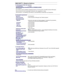 Bondex Dauerschutz-Farbe Schwedenrot Seidenglänzend 750ml -Innenfarben Verkauf 4725537 4429 hazard 1 1