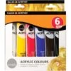 Daler-Rowney Simply Acrylfarben-Set Mit 6 X 75 Ml Farbtuben -Innenfarben Verkauf 5011386064093 3641 1