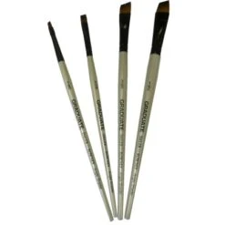 Daler-Rowney Graduate Multitechnik-Pinsel Synthetik 4er-Set