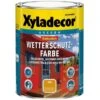 Xyladecor Consolan Wetterschutzfarbe Gelb Seidenglänzend 750 Ml