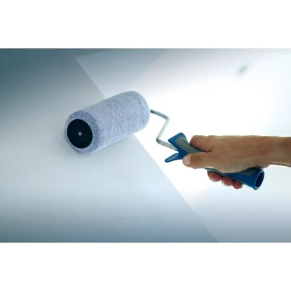 LUX Multifil-Roller 2K-Softgriff Schwarz-Blau 18 Cm 4 LUX Multifil-Roller 2K-Softgriff Schwarz-Blau 18 Cm – Bild 2