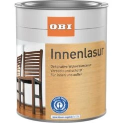 OBI Innenlasur Nussbaum Dunkel 750 Ml