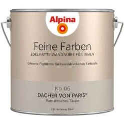 Alpina Feine Farben No. 6 Dächer Von Paris® Edelmatt 2,5 Liter