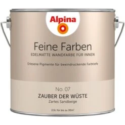 Alpina Feine Farben No. 7 Zauber Der Wüste Edelmatt 2,5 Liter