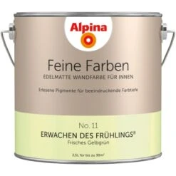 Alpina Feine Farben No. 11 Erwachen Des Frühlings® Edelmatt 2,5 Liter