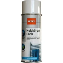 OBI Heizkörper Lack Spray Weiß Seidenglänzend Wv 400 Ml