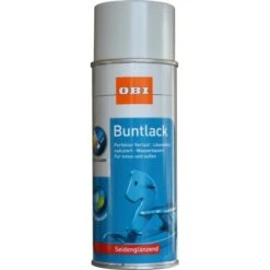OBI Buntlack Spray RAL 7035 Lichtgrau Seidenglänzend Wv 400 Ml