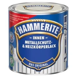 Hammerite Metallschutz- & Heizkörperlack Weiß Matt 500 Ml