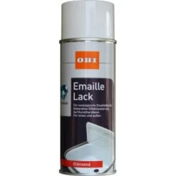 OBI Emaille Lack Spray Weiß Glänzend 400 Ml