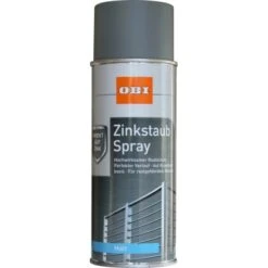 OBI Zinkstaub Spray Grau Matt 400 Ml