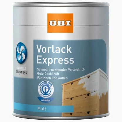 OBI Vorlack Express Weiß Matt 2,5 L 3 OBI Vorlack Express Weiß Matt 2,5 L