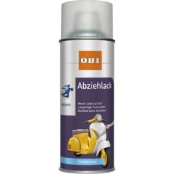 OBI Abziehlack Farblos Seidenmatt 400 Ml