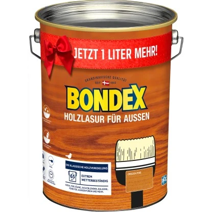 Bondex Holzlasur Für Außen Oregon Pine Seidenglänzend 5 L 3 Bondex Holzlasur Für Außen Oregon Pine Seidenglänzend 5 L