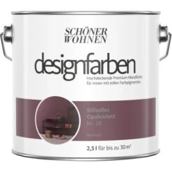 Schöner Wohnen Designfarben Stivolles Opalviolett Matt 2,5 L