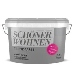 Schöner Wohnen Trendfarbe Cool Grey Matt 2,5 L