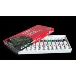 Lukas Terzia Oil Ölfarben-Set 12 X 12 Ml Farbtuben -Innenfarben Verkauf 7731110 picture 1